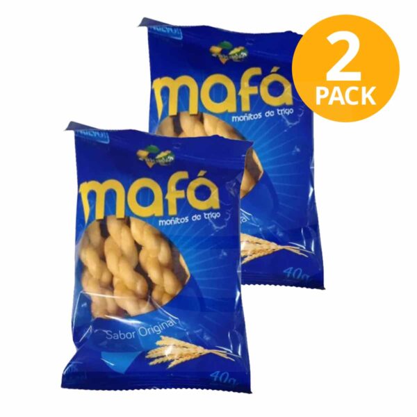 Mafá, Moñitos de Trigo, 40 gr (Pack de 2)