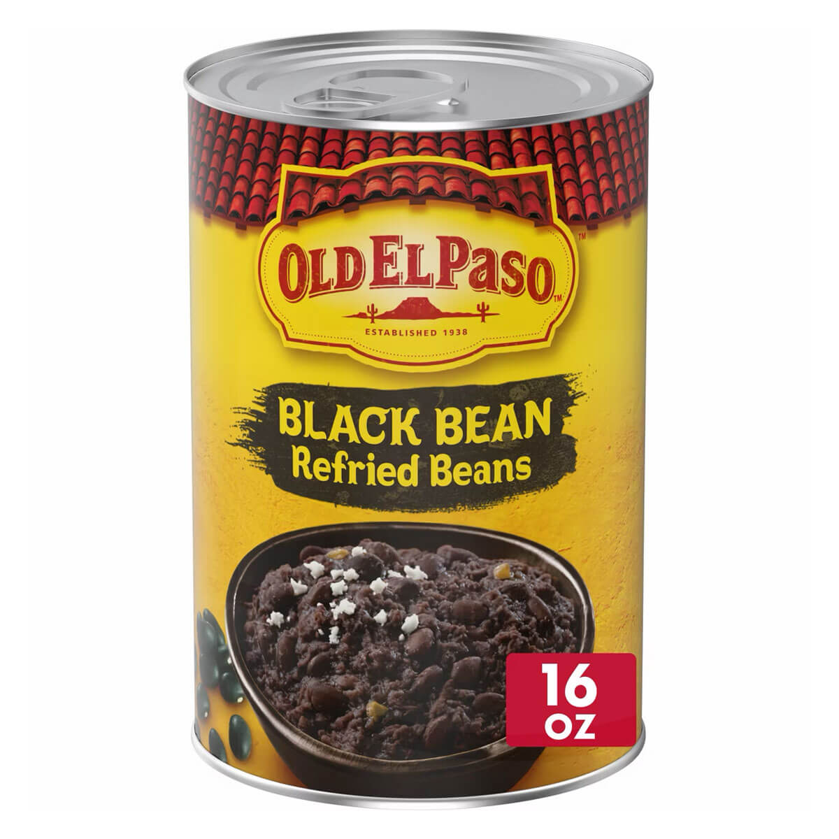 46000413594 Old El Paso, Frijoles, Black Beans, 16 OZ - Imagen 1