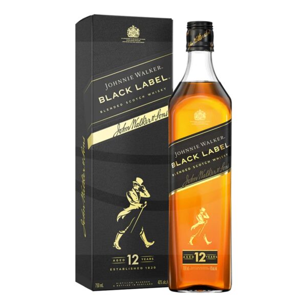 Johnnie Walker Black Label, Whisky, 750 ml