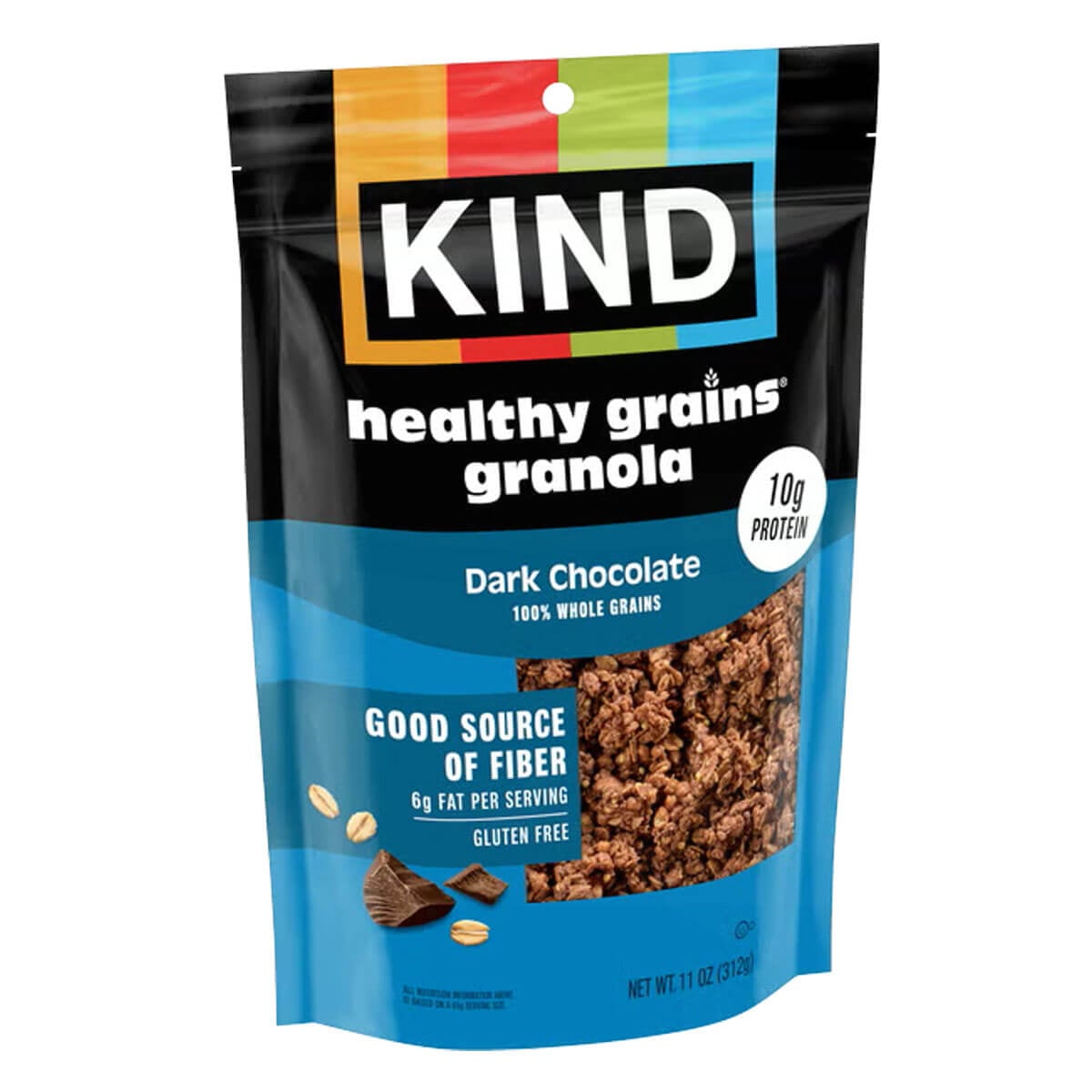 602652171994 Kind Granola, Dark Chocolate Clusters, 11 OZ - Imagen 1