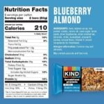 Kind Breakfast Protein Bars, Blueberry Almond, 50 gr (Pack de 6)