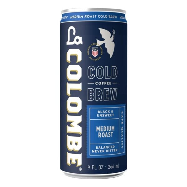 La Colombe Cold Brew, Black & Unsweet Coffee, 9 OZ
