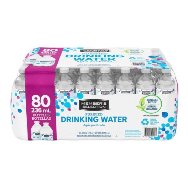 Agua Purificada, Member's Selection 236 ml (80 Botellas)