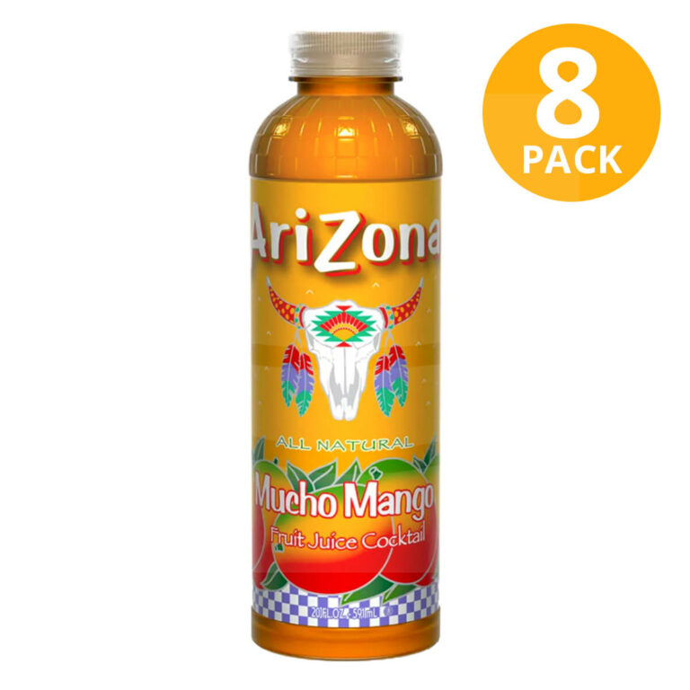 Arizona Mucho Mango, 591 ml (Pack de 8) Superunico El Supermercado