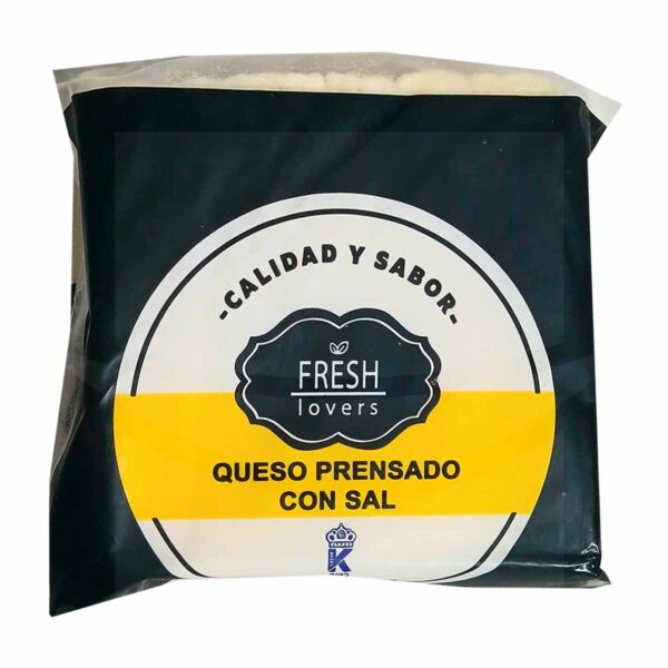 Fresh Lovers, Queso Prensado Con Sal, 8 OZ