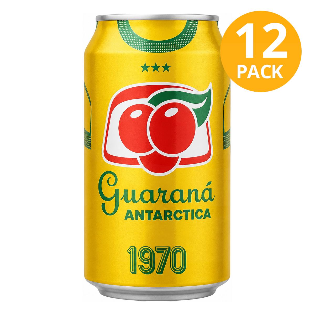 678963100220 Guaraná, Antarctica 355 ml (Pack de 12) - Imagen 1