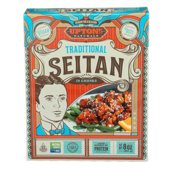 Seitan Traditional (Vegan), Upton's Naturals, 8 OZ Superunico El