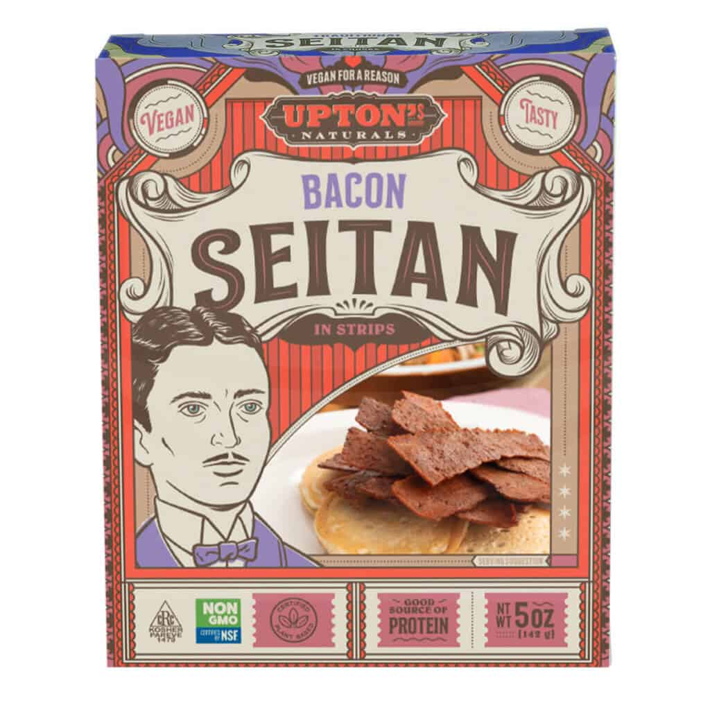 Seitan Bacon (Vegan), Upton's Naturals, 5 OZ Superunico El