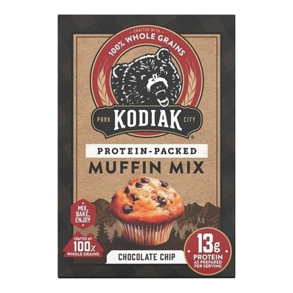 Kodiak Protein-Packed Muffin Mix Chocolate Chip, 14 OZ