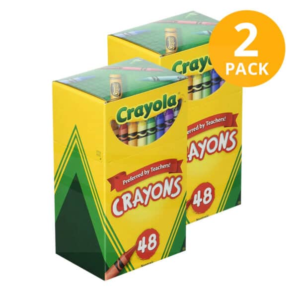 Crayola, Crayones, 48 Unidades (Pack de 2)