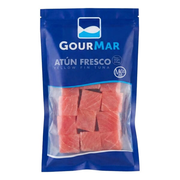 Atún Fresco Congelado en Trozos, Gourmar 370 gr