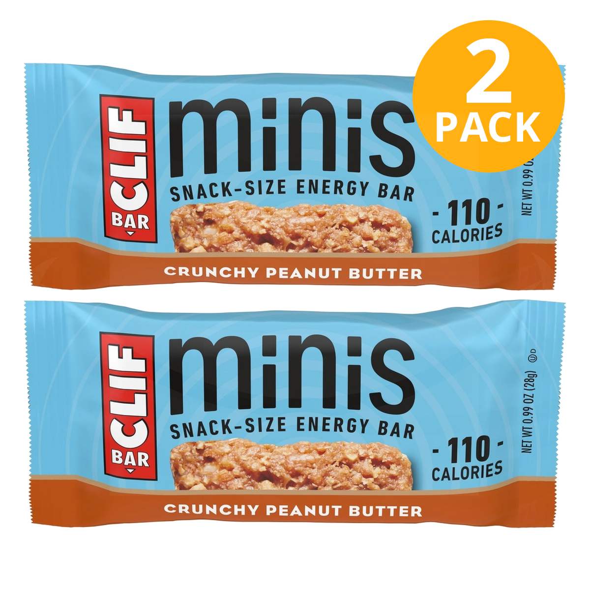 Clif Minis Energy Bar, 0.99 OZ (Pack de 2)