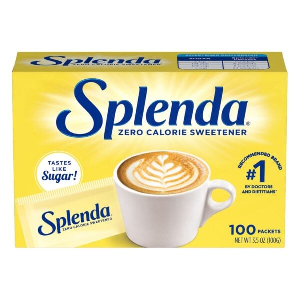 Splenda Endulzante Cero Calorías, 100 Sobres