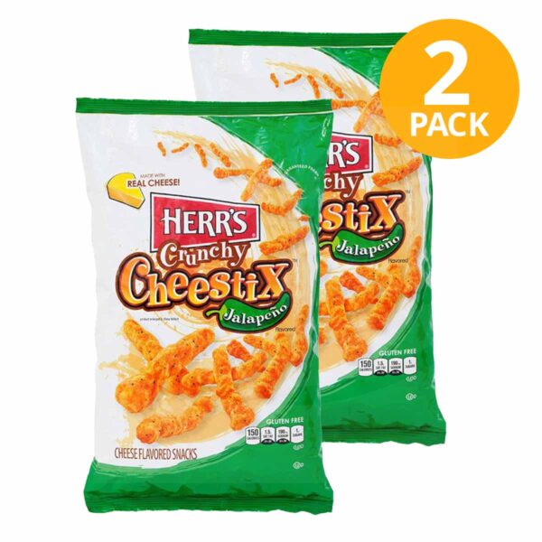 Herr’s, Crunchy Cheestix, 227 gr (Pack de 2)