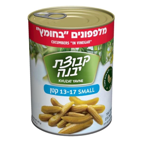 Kvutzat Yavne Pepinillos en Vinagre Pequeños 13-17 (Kosher), 560 gr
