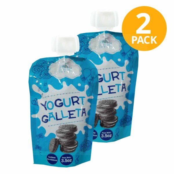 Fresh Lovers, Yogurt Galleta, 3.5 OZ (Pack de 2)