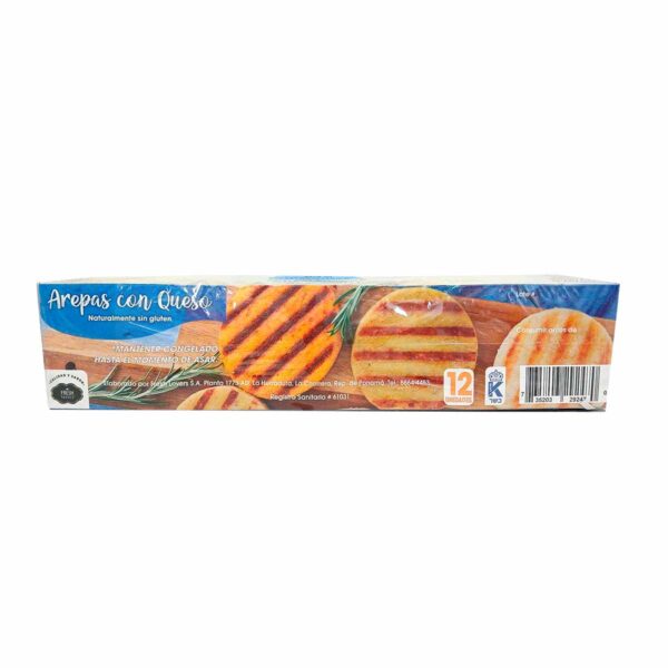 Fresh Lovers, Arepas de Yuca con Queso, 12 Unidades