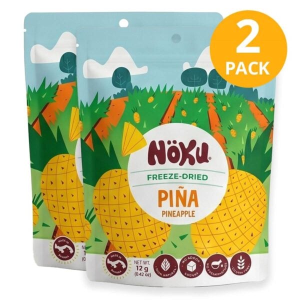 Piña Freeze Dried, Nöku 12 gr (Pack de 2)