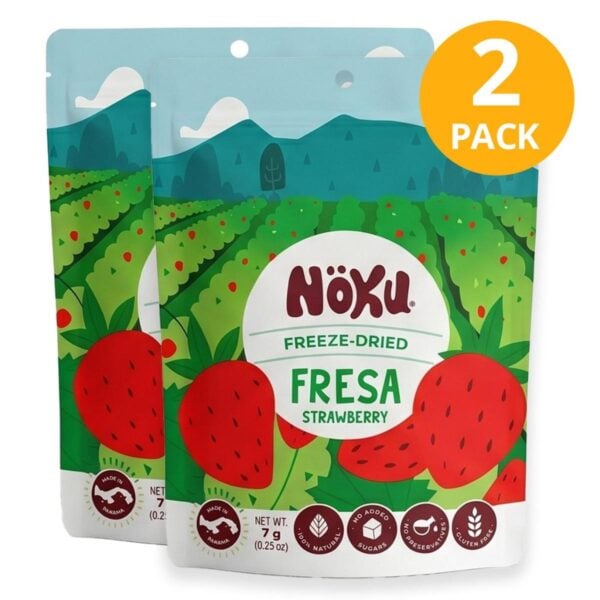 Fresa Freeze Dried, Nöku 7 gr (Pack de 2)