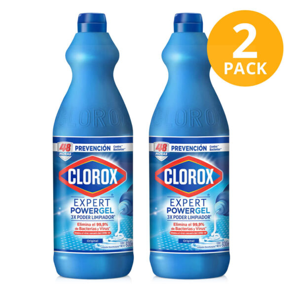 Clorox Expert CloroGel, Gel,  1.65 L (Pack de 2)
