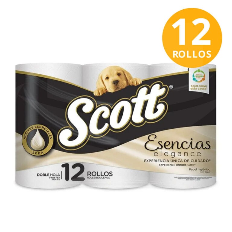 Scott Papel Higiénico Elegance Esencias, 12 Rollos Dobles - Superunico ...