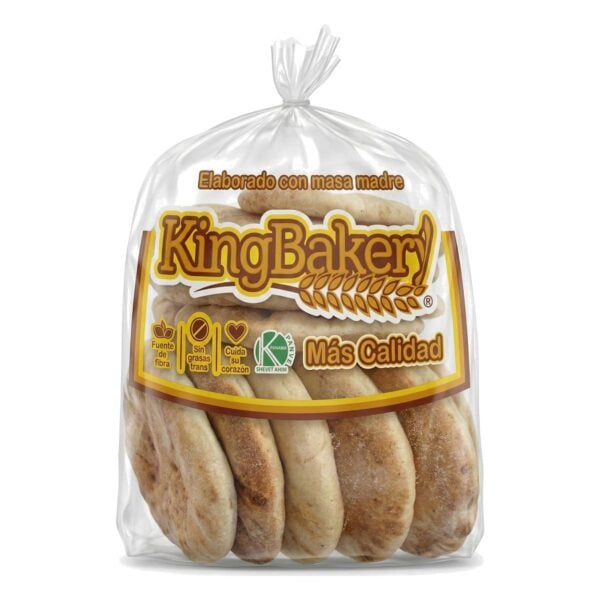 Pan Pita Mini, King Bakery, 208 gr