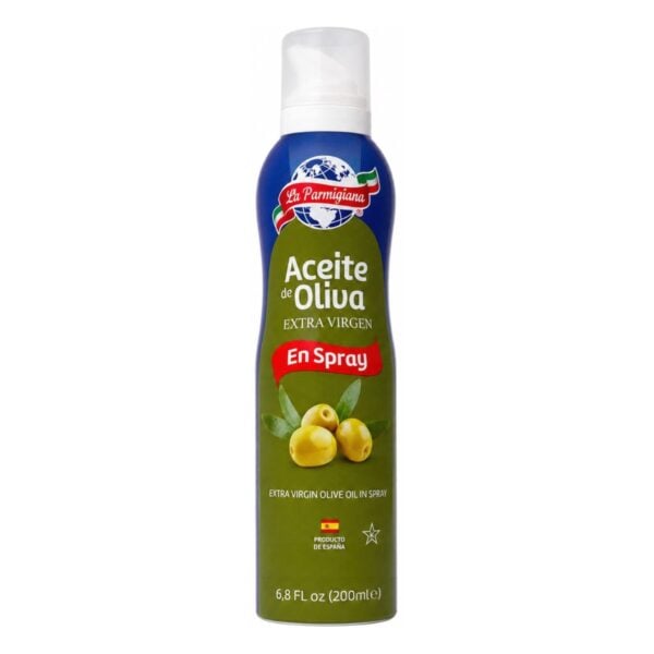 Aceite de Oliva Extra Virgen en Spray, La Parmigiana 200 ml