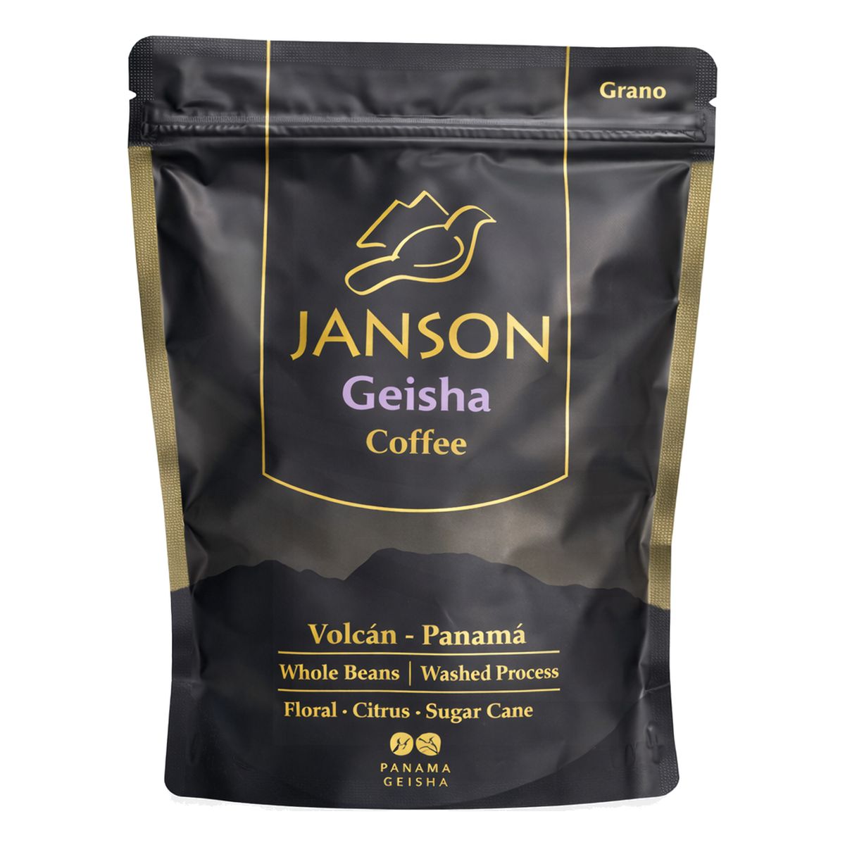 Café Janson Geisha en Grano Proceso Lavado 200 gr 1 Café Janson Geisha en Grano Proceso Lavado 200 gr