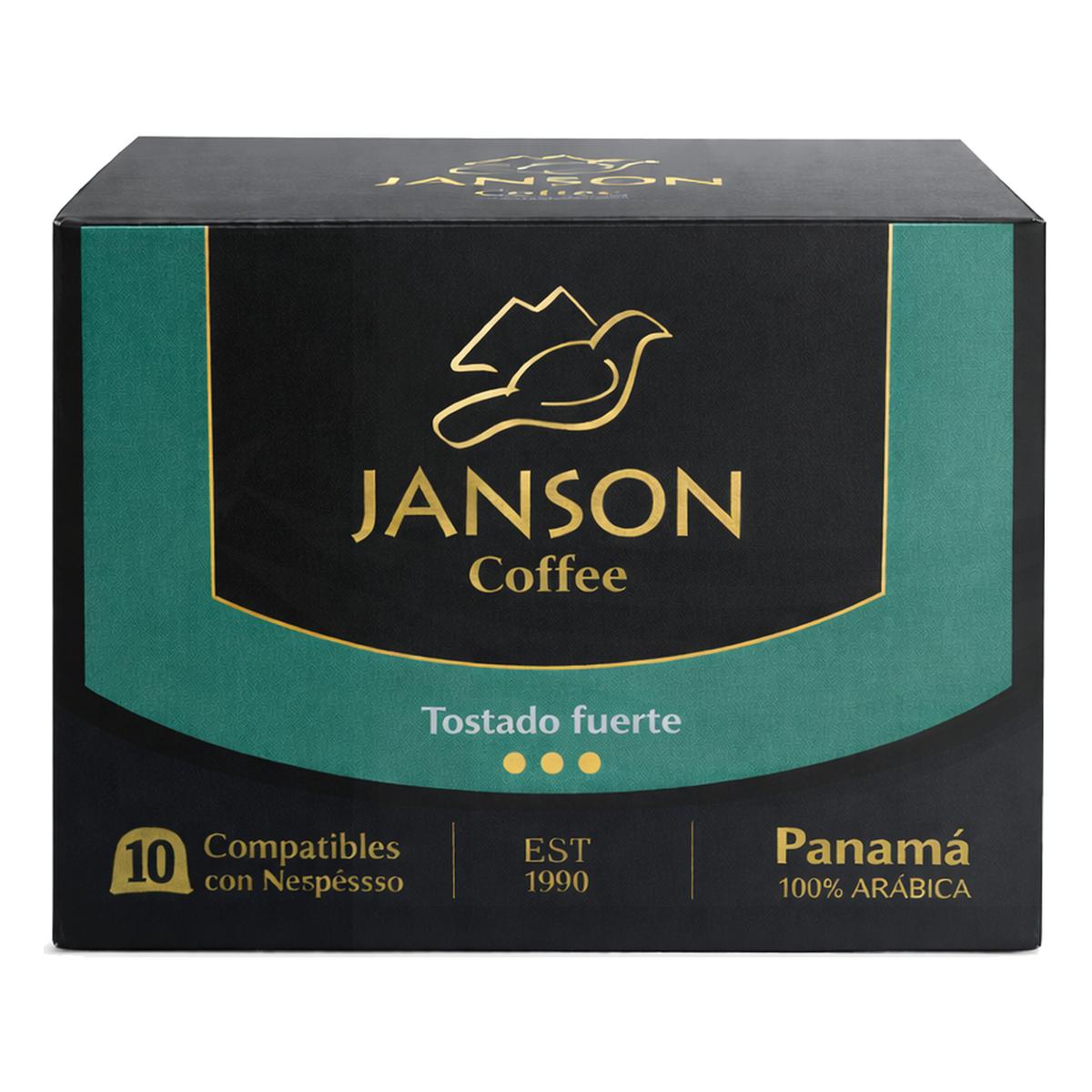 Café Janson Cápsulas Tueste Fuerte Compatible Nespresso 58 gr 1 Café Janson Cápsulas Tueste Fuerte Compatible Nespresso 58 gr