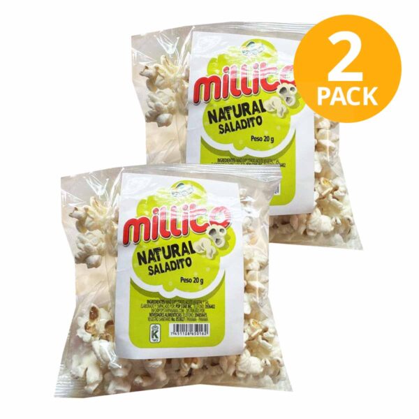 Millito, Azúcar y Sal, 30 gr (Pack de 2)