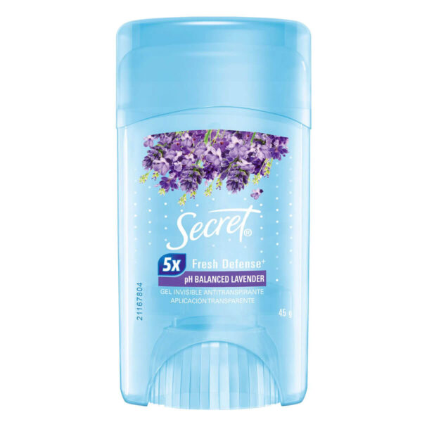 Secret Lavender pH Balanced Antitranspirante, Gel Desodorante 45 gr
