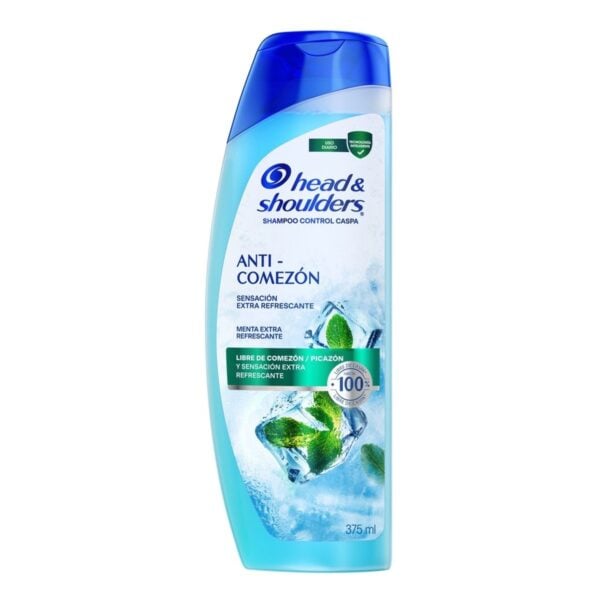 Head & Shoulders Shampoo Anti-Comezón, 375 ml