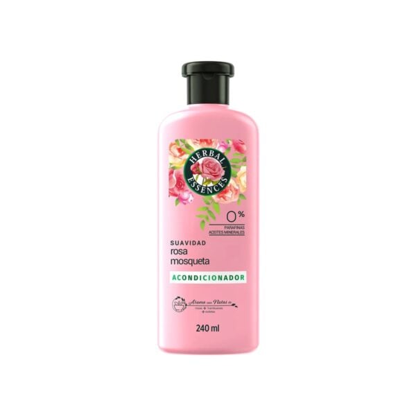Herbal Essences Acondicionador Rosa Mosqueta, 240 ml