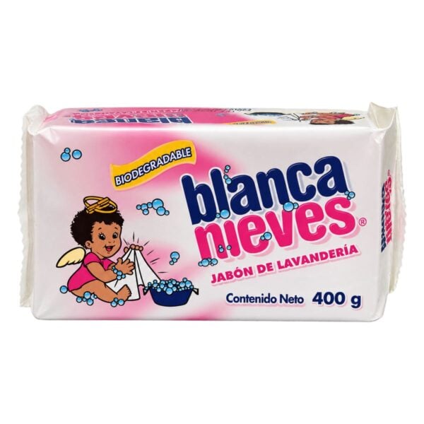 Blanca Nieves, Jabón de Lavandería en Barra, 400 gr