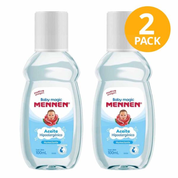 Mennen, Aceite de Bebé, 100 ml (Pack de 2)