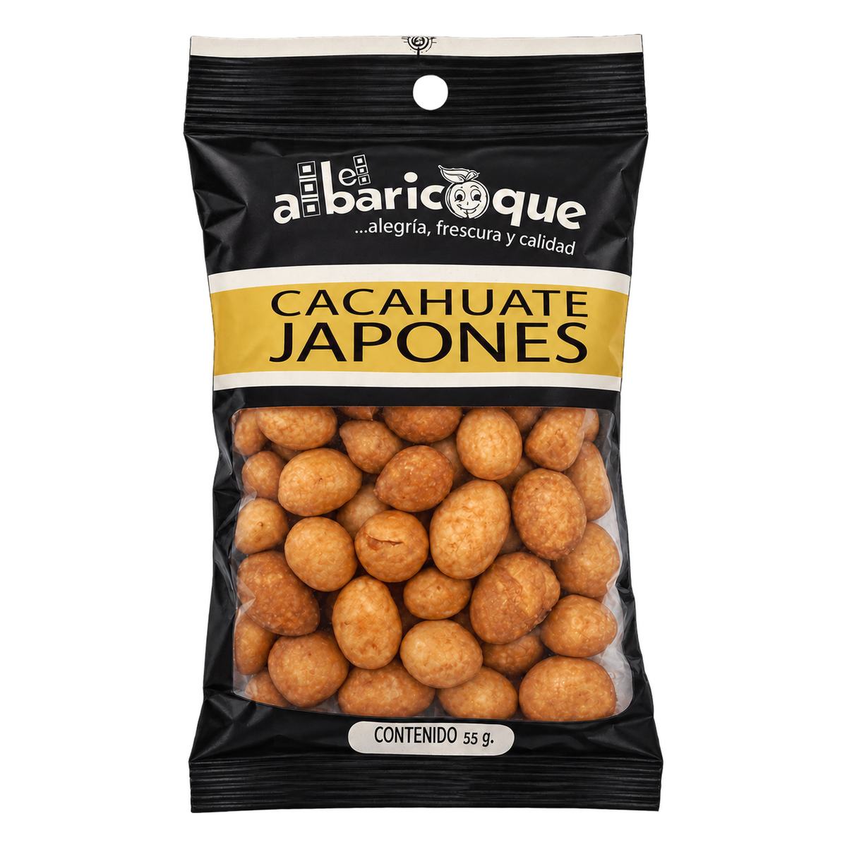 El Albaricoque Cacahuate Japonés, 55 gr