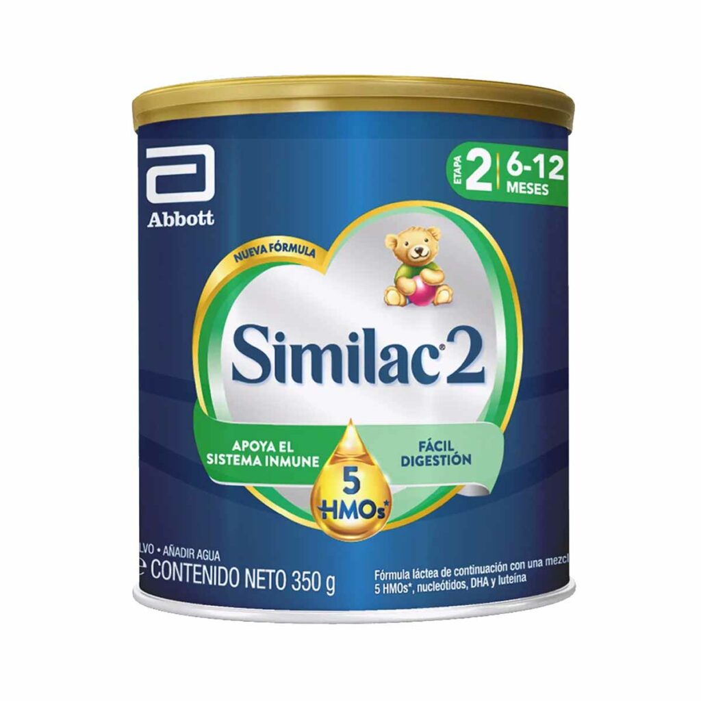 Similuc 2 Similac 2 HMO Fácil Digestion 5HMO, Fórmula Infantil, 350 gr ...