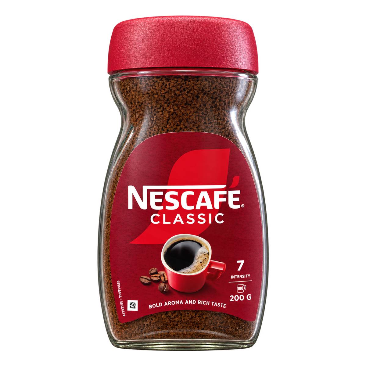Nescafé Classic Café Instantáneo Frasco, 200 gr