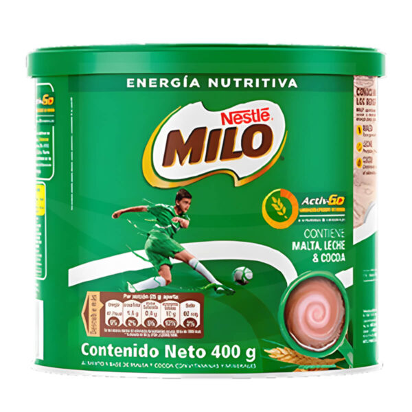 Milo Chocolate en Polvo, Nestle, 400 gr