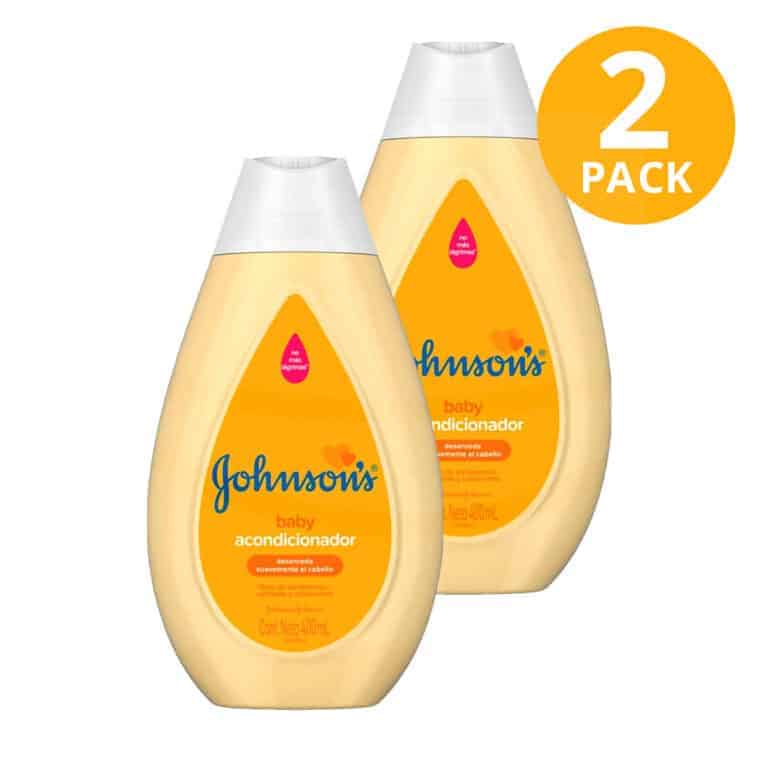 Acondicionador Original, Johnson’s Baby, 400 ml (Pack de 2