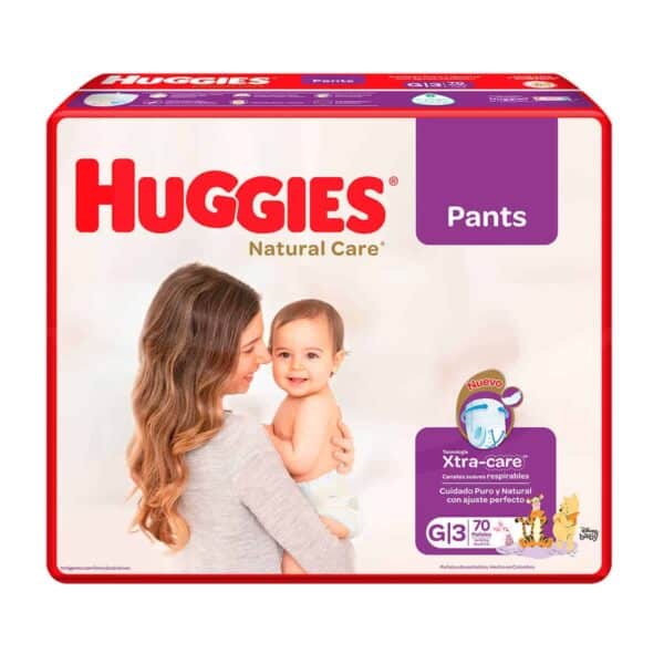 Huggies Natural Care Pants G, 70 Pañales