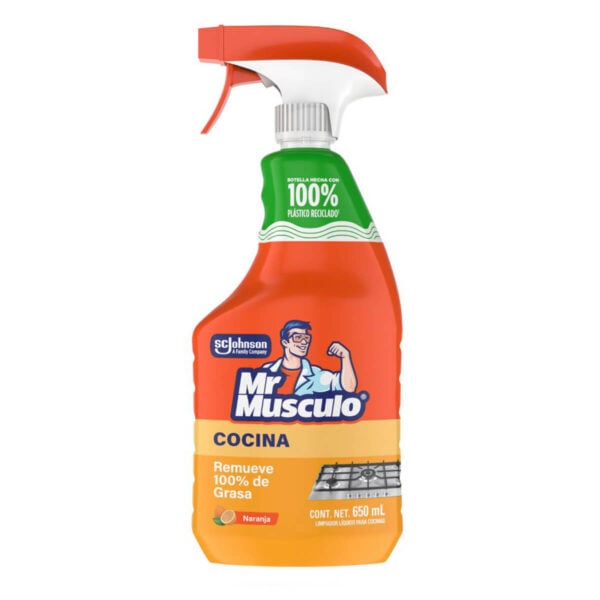 Mr Músculo, Limpiador Líquido para Cocina, 650 ml