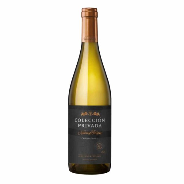 Navarro Correas Colección Privada, Chardonnay, Vino Blanco, 750 ml