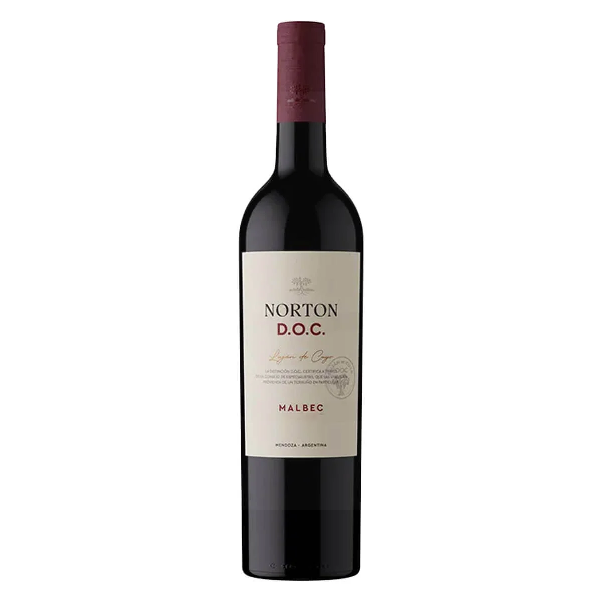 7792319009906 Norton Malbec D.O.C, Vino Tinto, 750 ml - Imagen 1