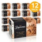 Té Supremo Sabor a Canela, 40 gr (Pack de 12)