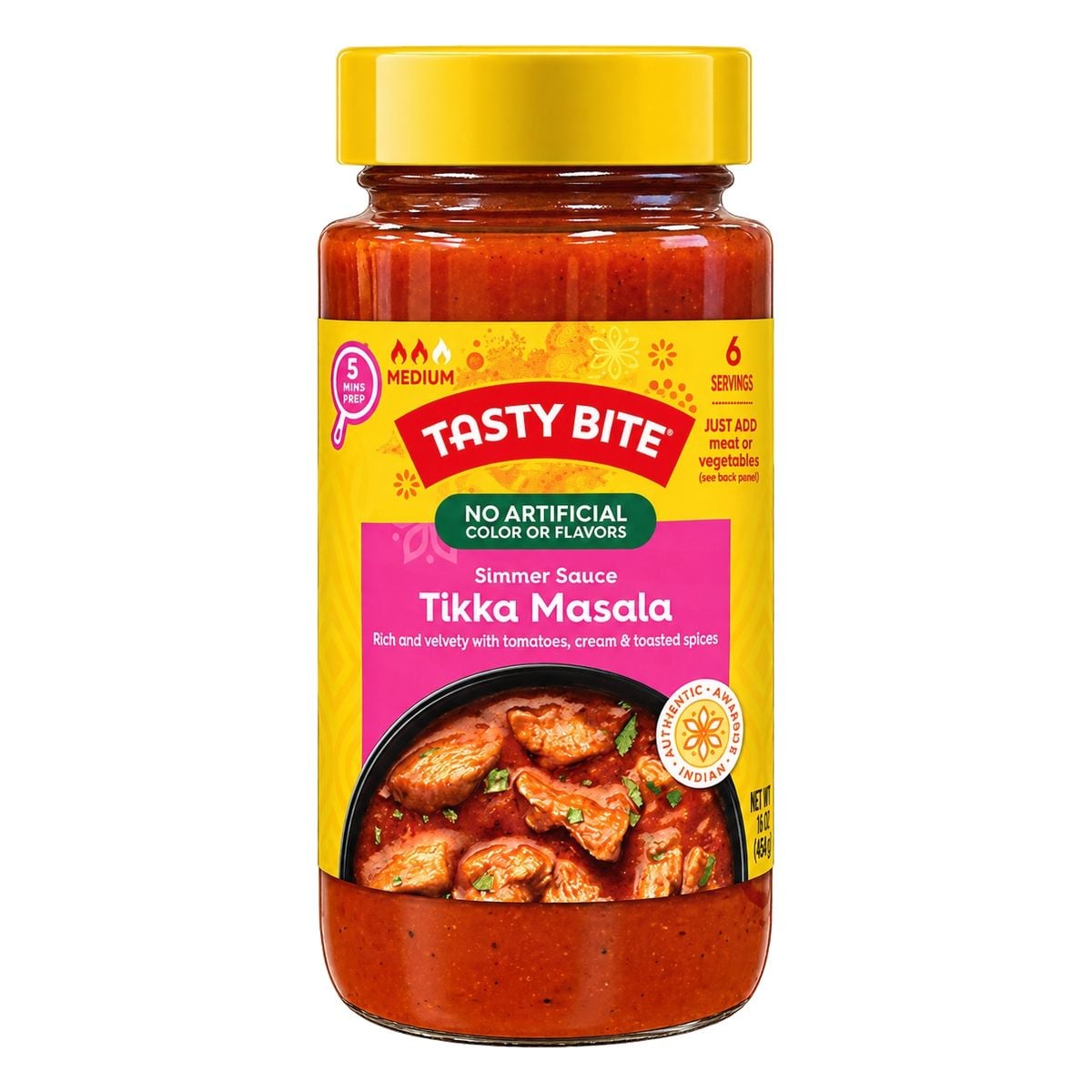 Tasty Bite Tikka Masala, Simmer Sauce, 13 OZ