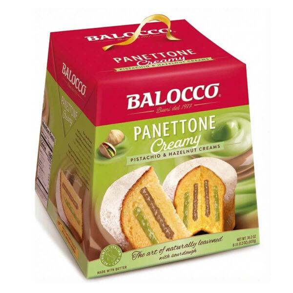 Panettone Balocco Creamy Pistacho & Avellana 800 gr