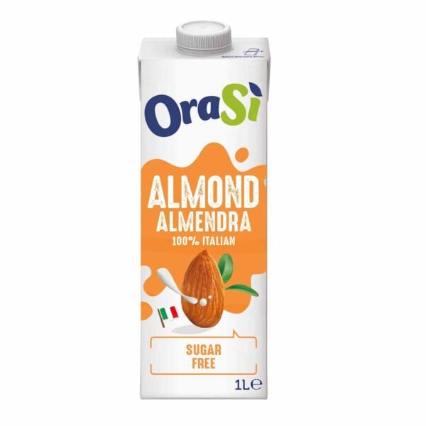 Orasí, Leche de Almendra Sin Azúcar, 1 L