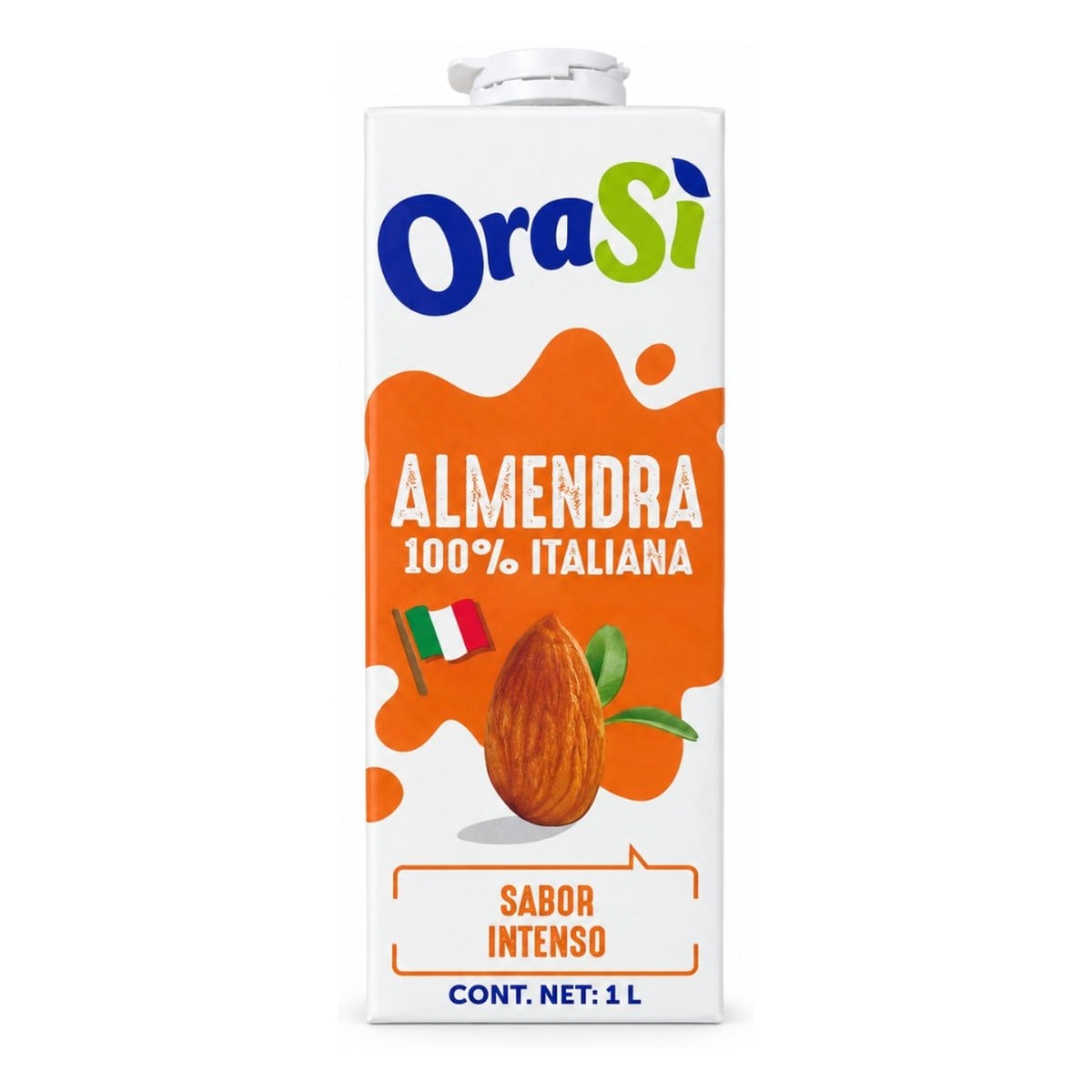 Orasì, Leche de Almendras Intensiva, 1 L 1 Orasì, Leche de Almendras Intensiva, 1 L