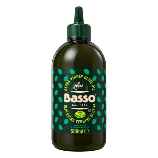 Basso Squeeze, Aceite de Oliva Extra Virgen, 500 ml